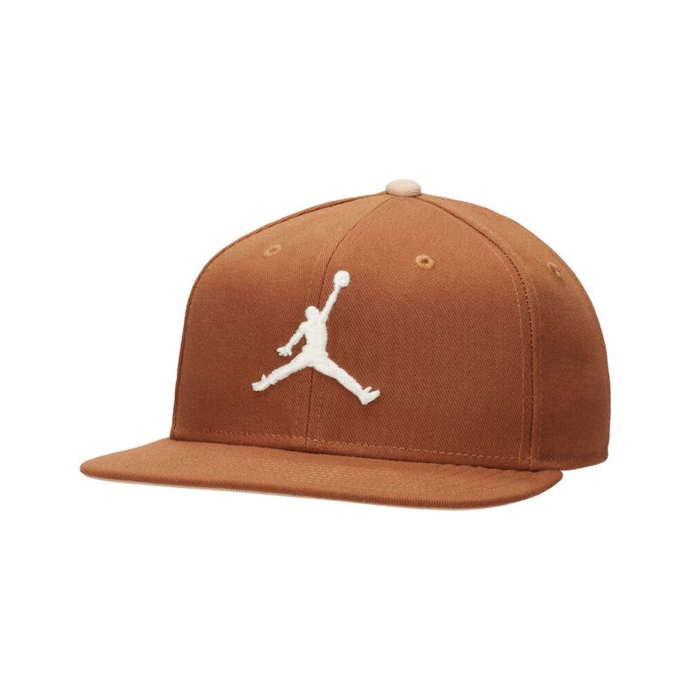 Air Jordan Nike Sportswear Pro Jumpman Tan Brown Snapback Cap Hat Size L/XL